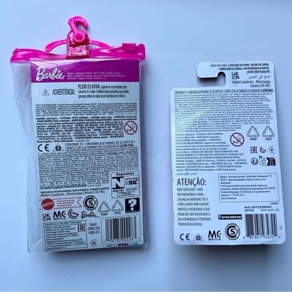 NEW Barbie Accessories Shoes & Handbags - Bundle of 2 Packs New in Package - Picture 2 of 5